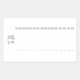 Så här gör du listmarkering med kryssrutor rektangulärt klistermärke