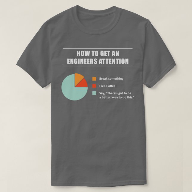 Så här hämtar du en Ingenjör Attention Engineering T Shirt (Design framsida)