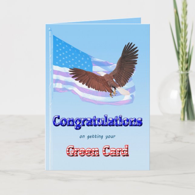 Så här hämtar du ett grönt-kort kort (Framsida)