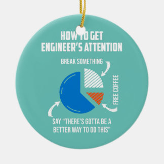 Så här hämtar du Ingenjör Attetion Mechanical Inge Julgransprydnad Keramik