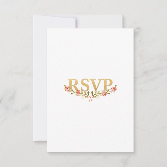 Så här har och håller du Blommigt Bröllop OSA Card (Framsida)