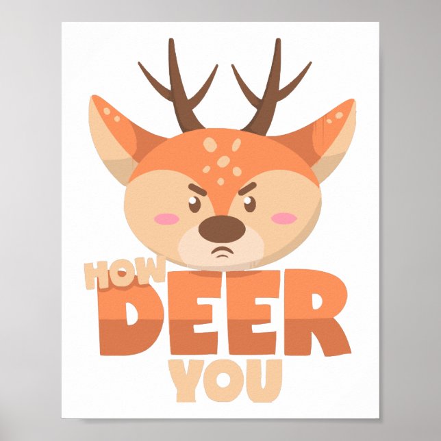 Så här Hjort Poster (Framsidan)