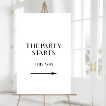 Så här kommer du till party-tecknet, riktningspile