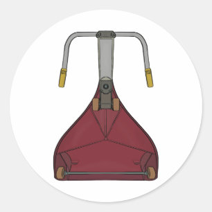 Så här körde jag på 70- och 80-talet runt klistermärke