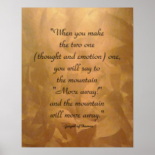 Så här matar du Gospelet Thomas Poster