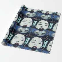 "Så här nedan", målning på en