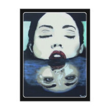 "Så här nedan", målning på en