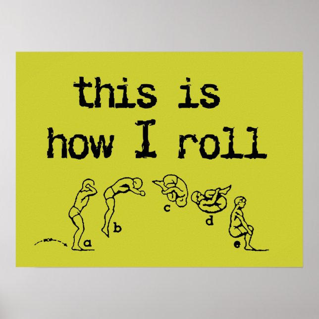 Så här Poster jag Humor på Roll Funny (Framsidan)