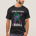 Så här roll jag Dreidel Dabbing Chanukah-gåvor T Shirt<br><div class="desc">Så här roll jag Dreidel Dabbing Chanukah-gåvor</div>