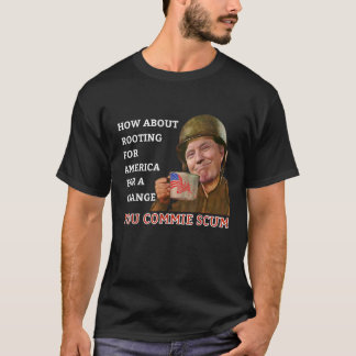Så här roterar du åt Amerika T-Shirt