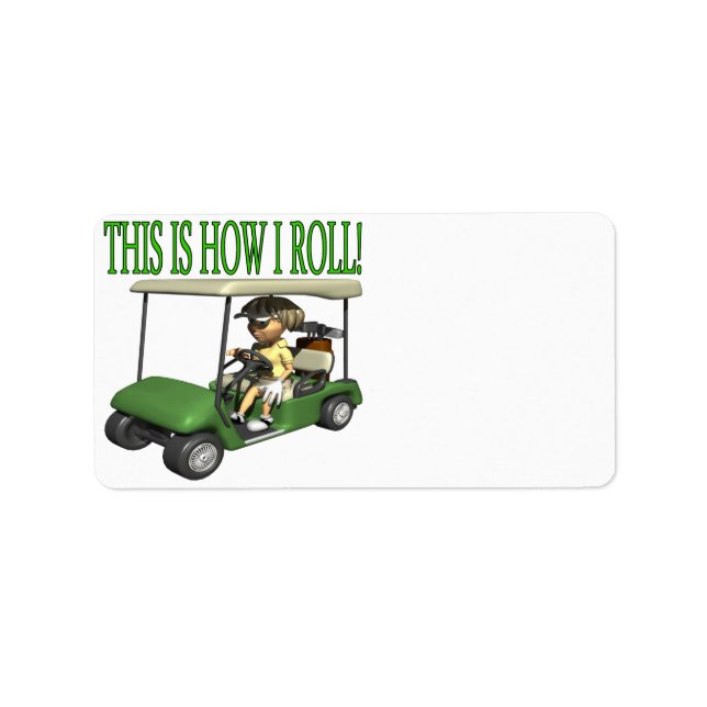 Så här rullar jag adressetikett (Framsidan)