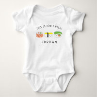 Så här rullar jag Baby Namn Kawaii Sushi älskare