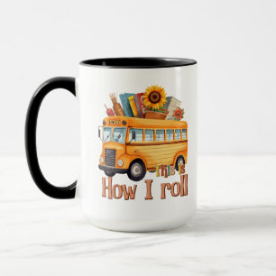 Så här rullar jag - Buss-chauffören i skolan Mugg