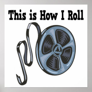 Så här rullar jag filmband poster