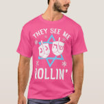 Så här rullar jag Hanukkah Dab Dreidel Chanukah T Shirt<br><div class="desc">Det är så jag roll Hanukkah Dab Dreidel Chanukah.</div>