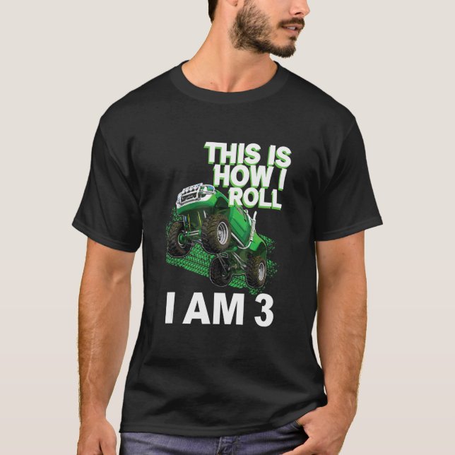 Så här rullar jag jag är 3 t shirt (Framsida)