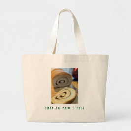 Så här rullar jag Jumbo Tote Jumbo Tygkasse