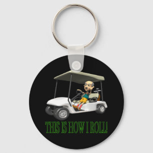 Så här rullar jag nyckelring