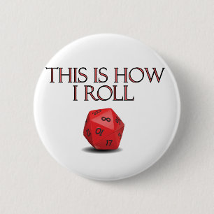 Så här rullar jag på RPG Dice Knapp
