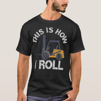 Så här rullar jag Rolig truckförare Truck T Shirt