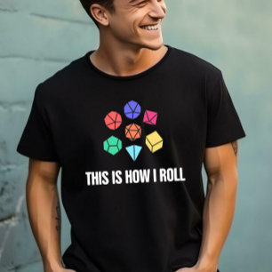 Så här rullar jag roligt t shirt