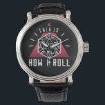 Så här rullar jag rollspel armbandsur<br><div class="desc">Perfekt-gåva för spelentusiaster för bordsdatorer (RPG)! Om du spelar spel som dungeons och drakar (DND) i kärlek,  visa världen hur du rullar!</div>