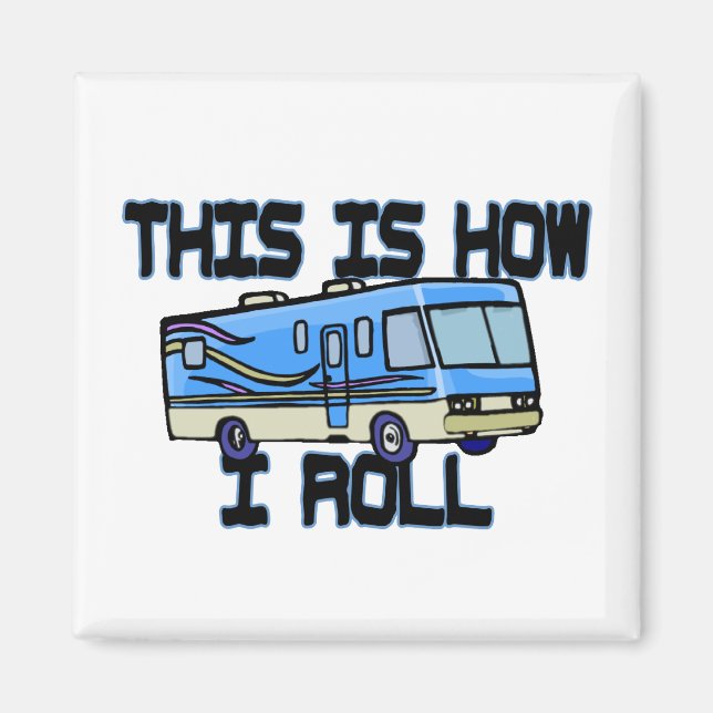Så här rullar jag RV Magnet (Framsidan)