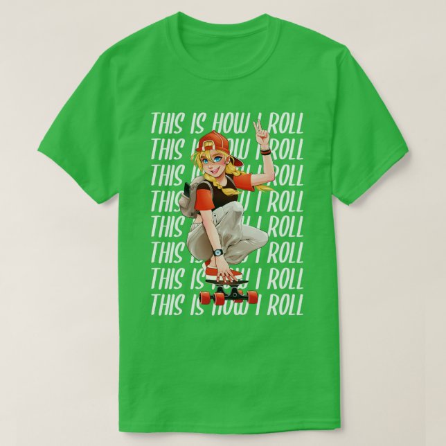 Så här rullar jag t shirt (Design framsida)
