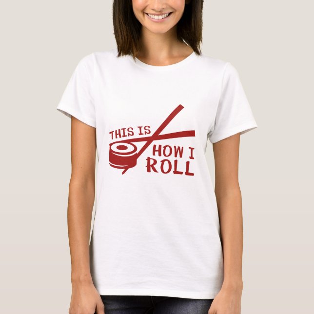 Så här rullar jag t shirt (Framsida)