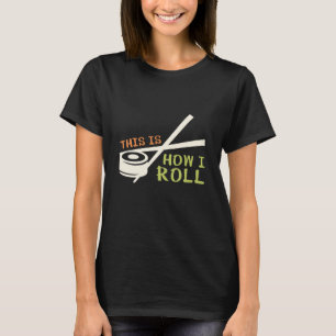 Så här rullar jag t shirt