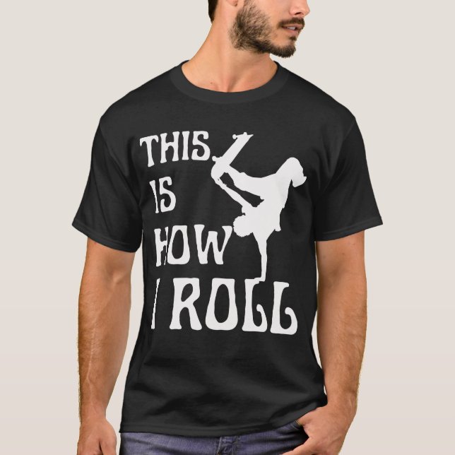 SÅ HÄR RULLAR JAG T SHIRT (Framsida)