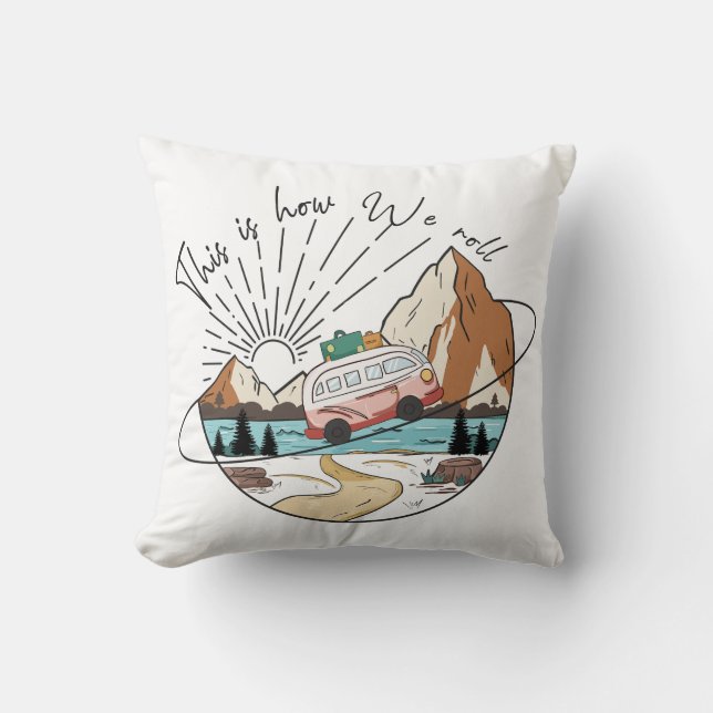 Så här rullar vi Camping Kudde (Framsida)