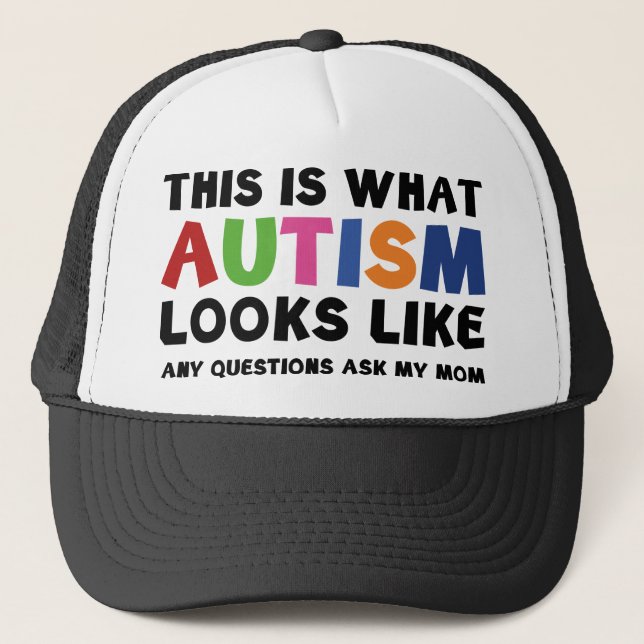 Så Här Ser Autism Ut Keps (Framsida)