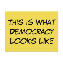 "Så här ser demokrati ut" Politiska Medd.