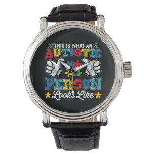 Så här ser en autistisk person ut Autism Armbandsur