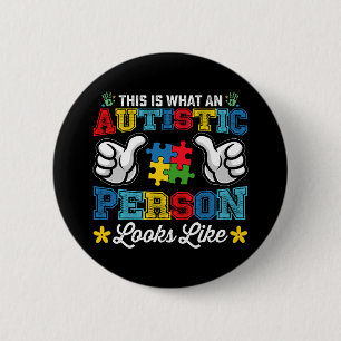Så Här Ser En Autistisk Person Ut Autism Knapp