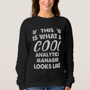 Så Här Ser En Cool Analyschef Ut 1 T Shirt