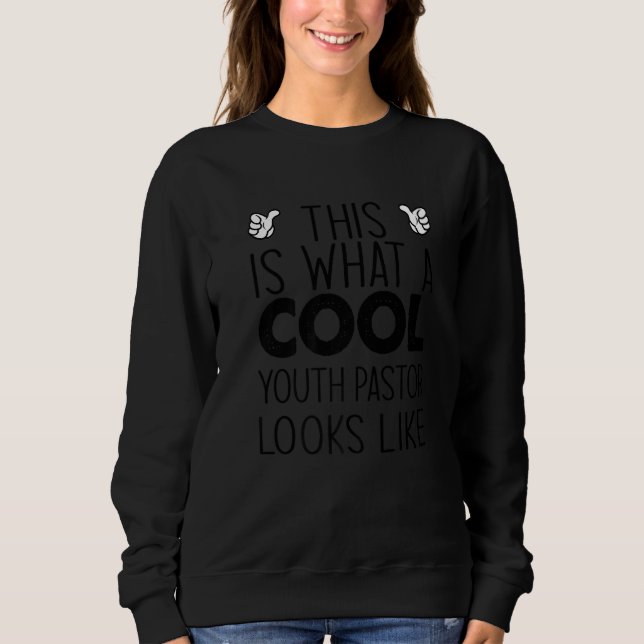 Så här ser en cool ungdomspastor ut   t shirt (Framsida)