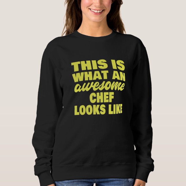 Så här ser en fantastisk kock ut  Kock T Shirt (Framsida)