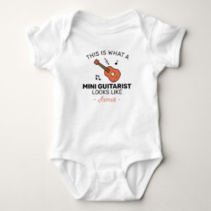 Så Här Ser En Mini-Gitarrist Ut Gitarrist T Shirt