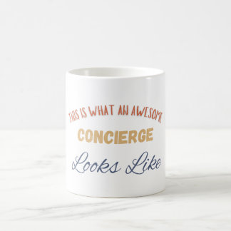 Så Här Ser En Superb Concierge Ut Kaffemugg