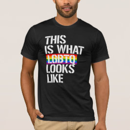 Så här ser HBTQ ut T Shirt