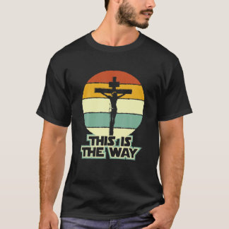 Så här ser Jesus på Crucifixen Kor Vintag T Shirt
