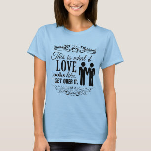 SÅ HÄR SER KÄRLEK UT GAY -.png Tee Shirt