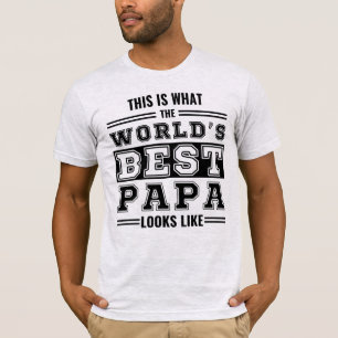 Så här ser världens bästa pappa ut t shirt