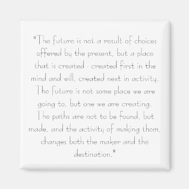 Så här skapar du ditt öde magnet (Framsidan)