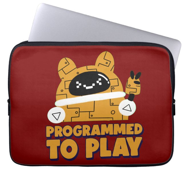 Så här spelar du upp Bärbar dator Laptop Fodral (Framsidan)