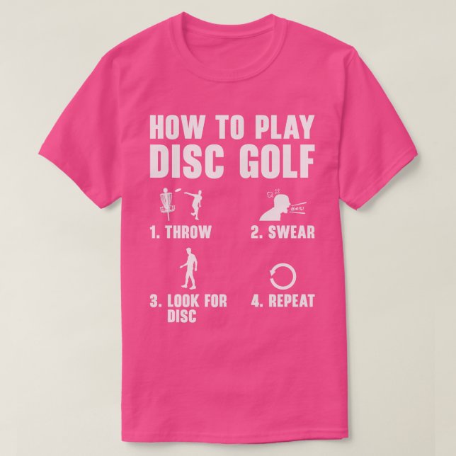 Så här spelar du upp skivans golfspelare från Fris T Shirt (Design framsida)