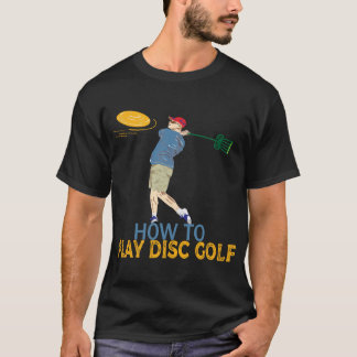 Så här spelar du upp skivgolf t shirt