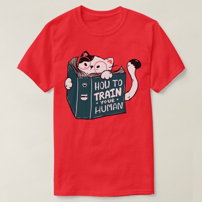 Så här Tåg du din människa T Shirt (Design framsida)